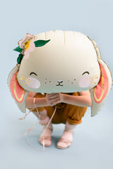 26” Floral Easter Bunny Chick Foil Balloon