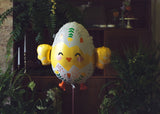 31” Easter Floral Chick Foil Balloon