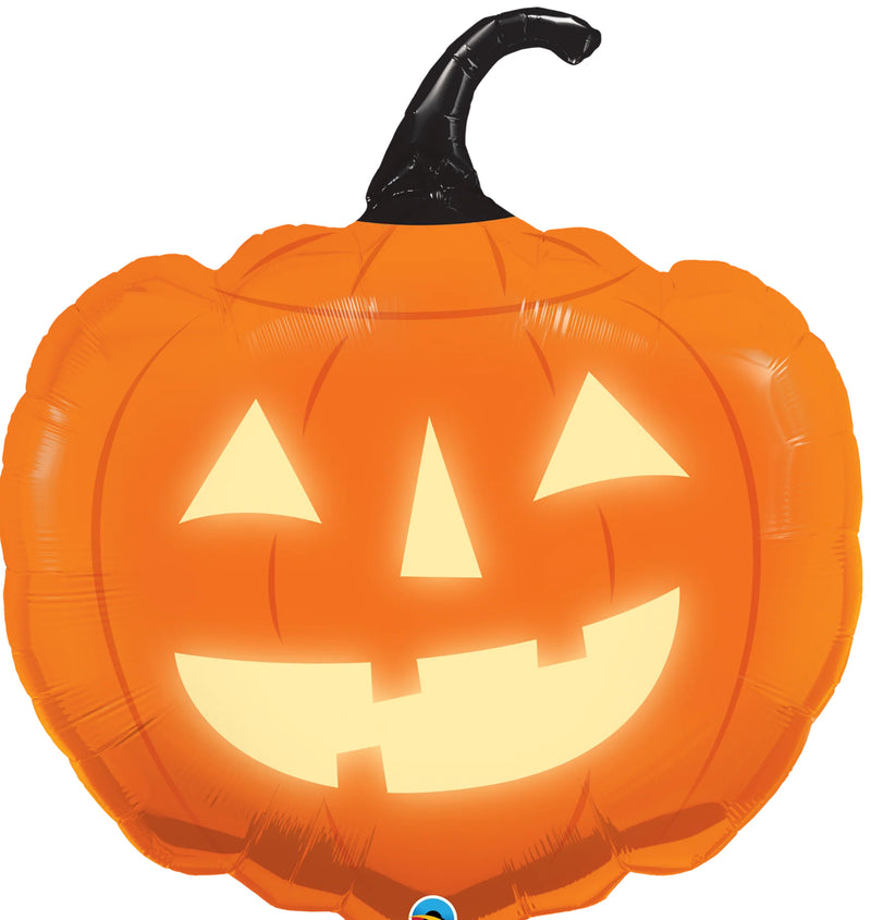 35" Jack-o-lantern -Jack Aglow Foil Balloon