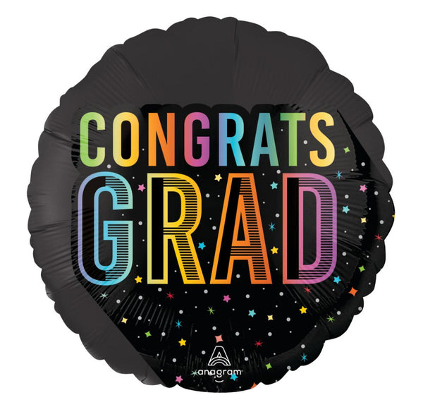 Standard Satin Cosmic Future Grad Balloon