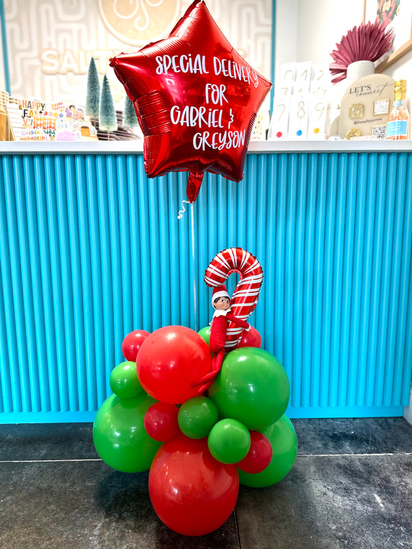 Elf On The Shelf Arrival - Helium Balloon