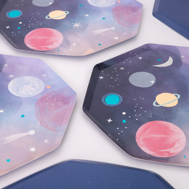 Space Dinner Plates (x8)