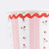 Vintage Rose Cups