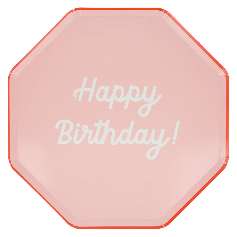 Happy Birthday - Side plates