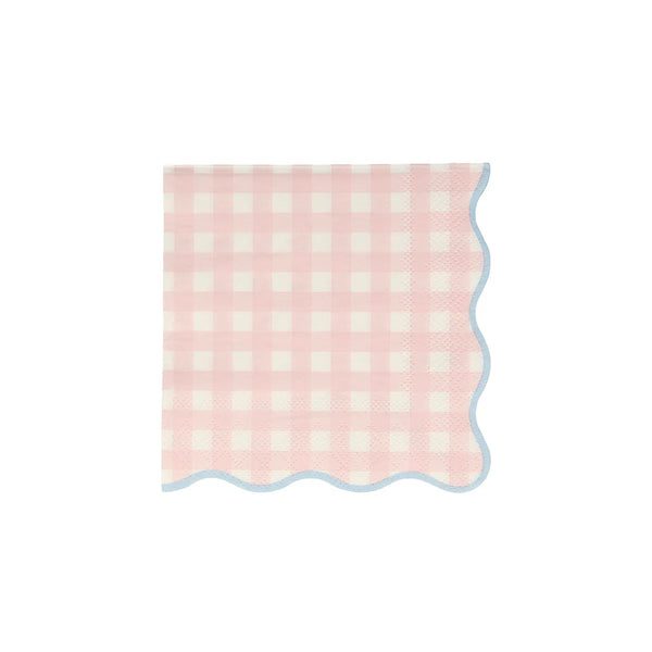 Gingham Small Napkins