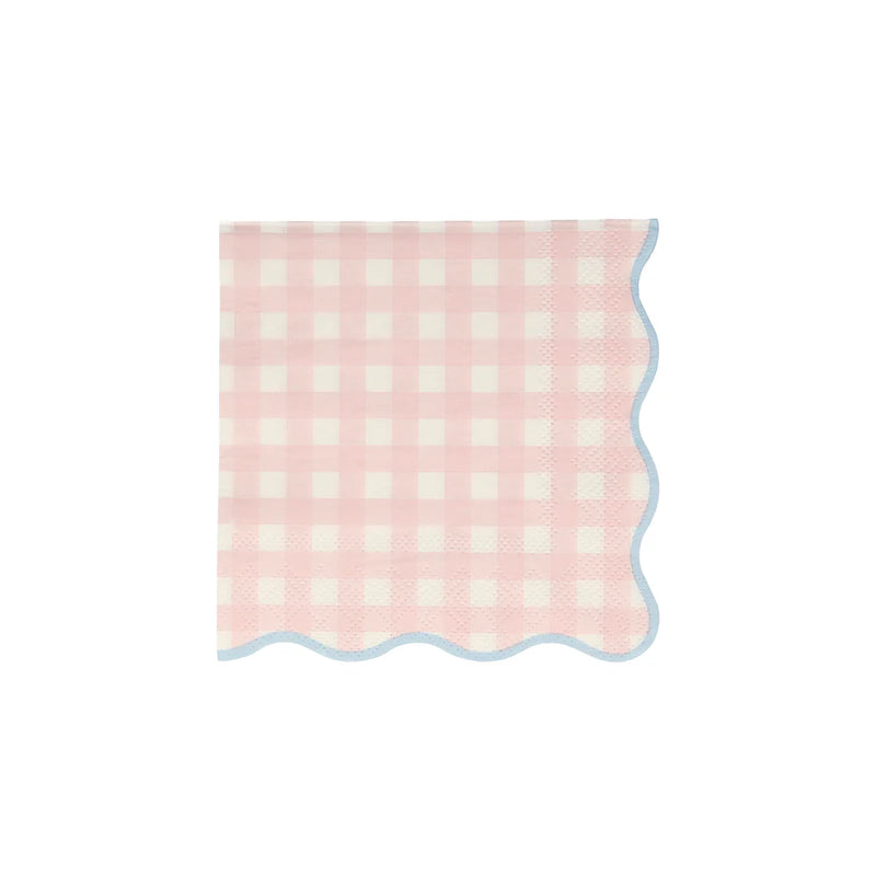 Gingham Small Napkins