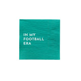 IN MY FOOTBALL ERA COCKTAIL NAPKINS