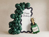 42’’ Dark Green Champagne Foil Balloon