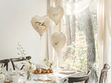 14’’ each Heart Mrs. And Mrs. Foil Balloons