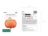 24’’ Pumpkin Foil Balloon