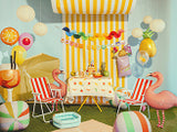 39’’ Orange Drink Foil Balloon