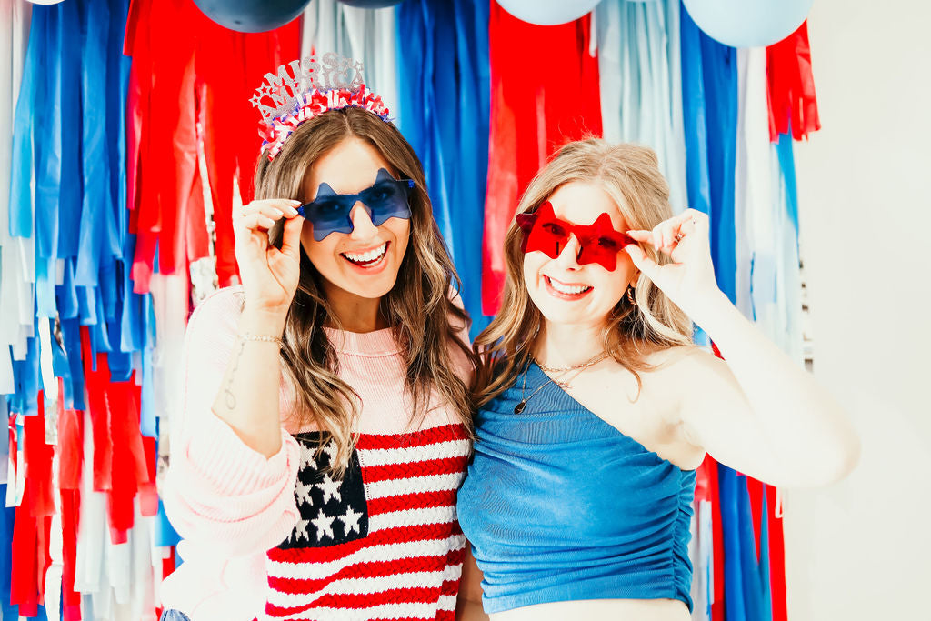 STAR-Spangled Sun Glasses – Salty Soirée