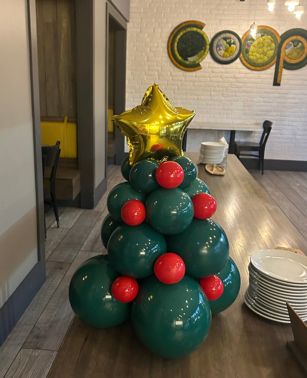 Mini Christmas Tree Centerpiece