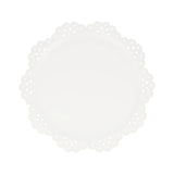 Broderie Anglaise Lace White Side Plates (x 8)