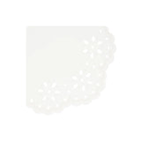 Broderie Anglaise Lace White Large Napkins (x 16)