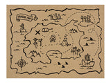 Pirate Party Paper Placemats (x6)