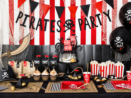 Pirate Party Paper Placemats (x6)