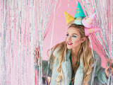 Pastel Happy Birthday Party Hats (x6)