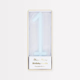 Slim Number Candle - 1