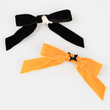 Halloween Velvet Bow Hair Clips