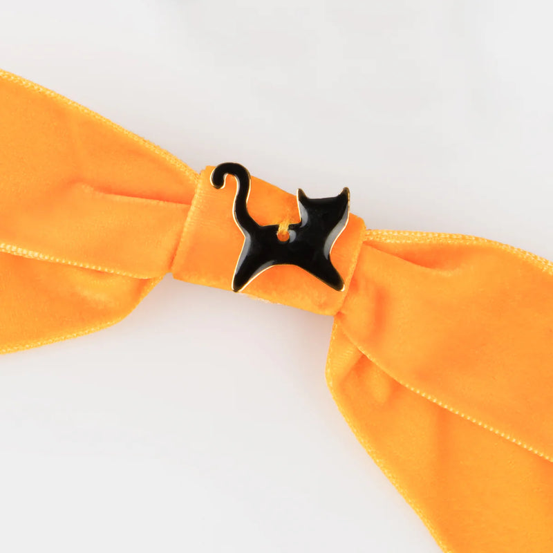 Halloween Velvet Bow Hair Clips