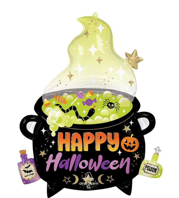 30” inch SuperShape Witches Brew Cauldron Balloon