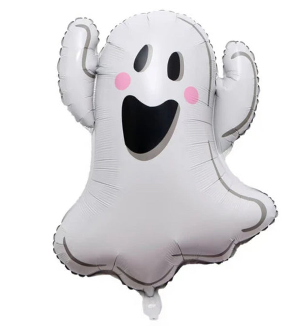 29" Happy Ghost Foil Balloon