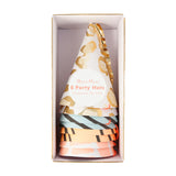 Safari Animal Print Party Hats (x8)