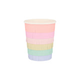 Rainbow Fringe Sun Cups (x8)