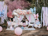 40” Blue Butterfly Foil Balloon