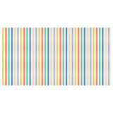 Multi Striped Paper Tablecloth