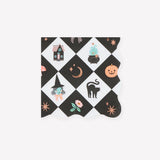 Patchwork Halloween Small Napkin