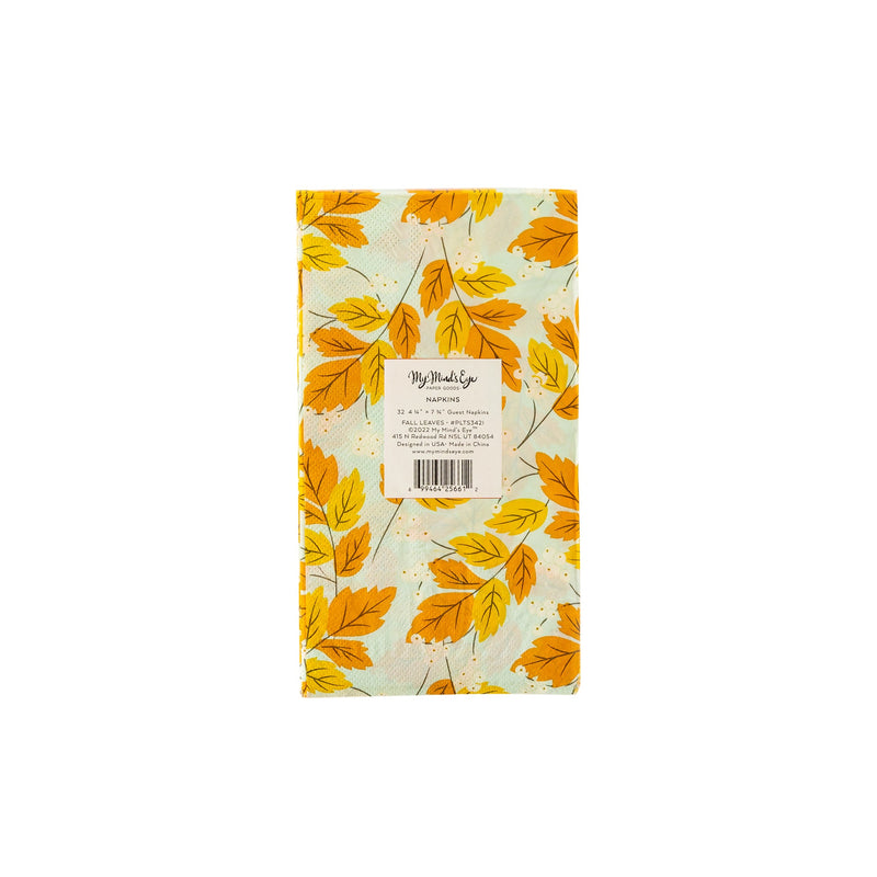 Fall Leaves Guest Towel Napkin