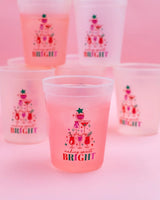 Making Spirits Bright Color Changing Cup Stack