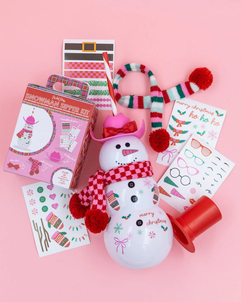 Snowman Sipper Accessory Bundle