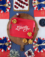 Sweet Land of Liberty Bamboo Tray