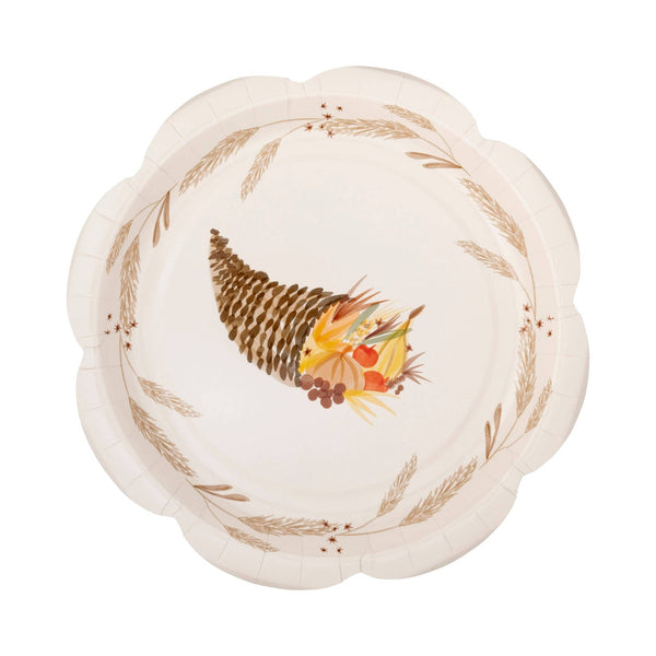 Cornucopia Plate