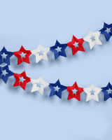 Star Spangled Banner - set of 2 paper banners, USA, 4th of July