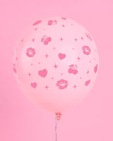Lucky in Love Balloon Pack - 24 latex balloons, Valentine's Day, Bachelorette, Pink, Cherry