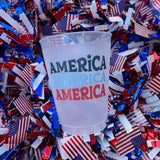 America x 3 Frosted Cups - Patriotic: Pack of 10