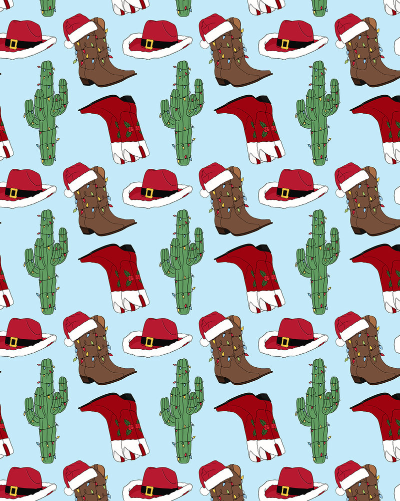 Howdy Christmas Wrapping paper