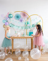 Happy Birthday Mermaid Banner Set