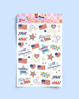 Fourth of July Tattoos | glow in dark, patriotic, usa flag,