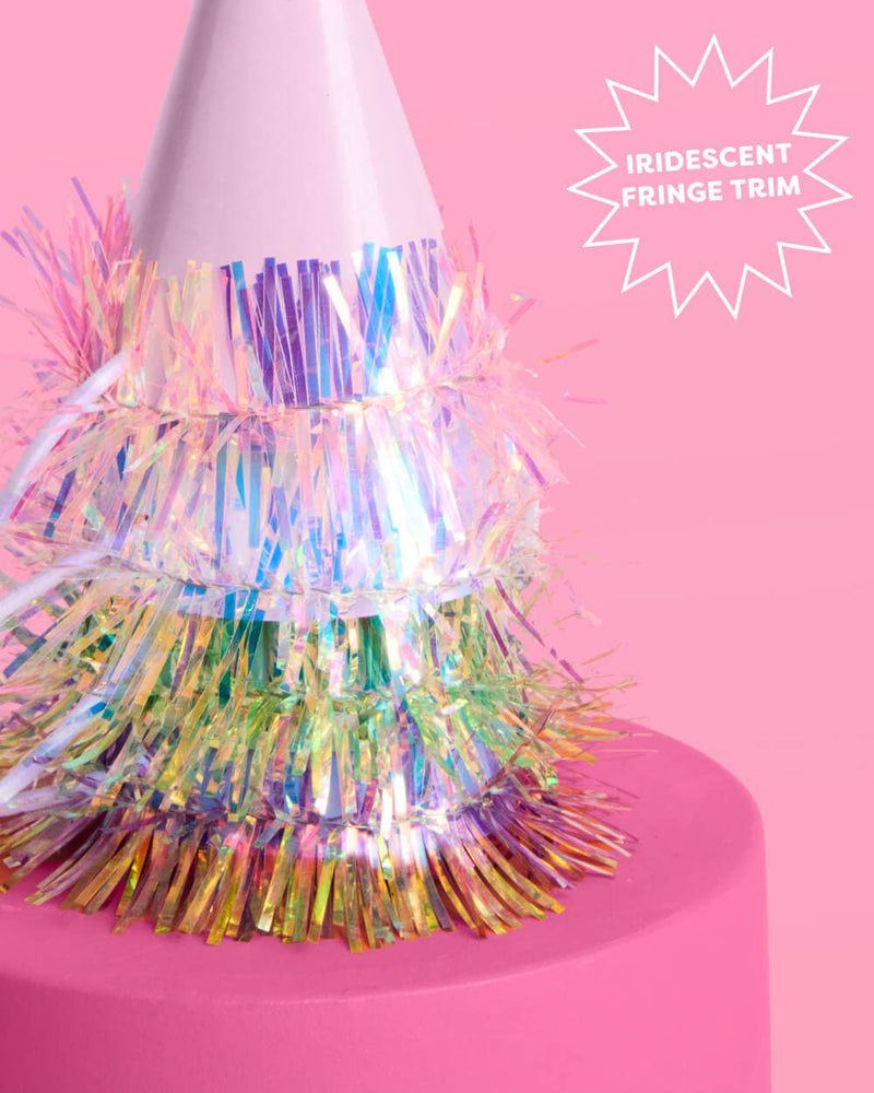 Mini Party Hats - 10 mini hats, Birthday Pastel