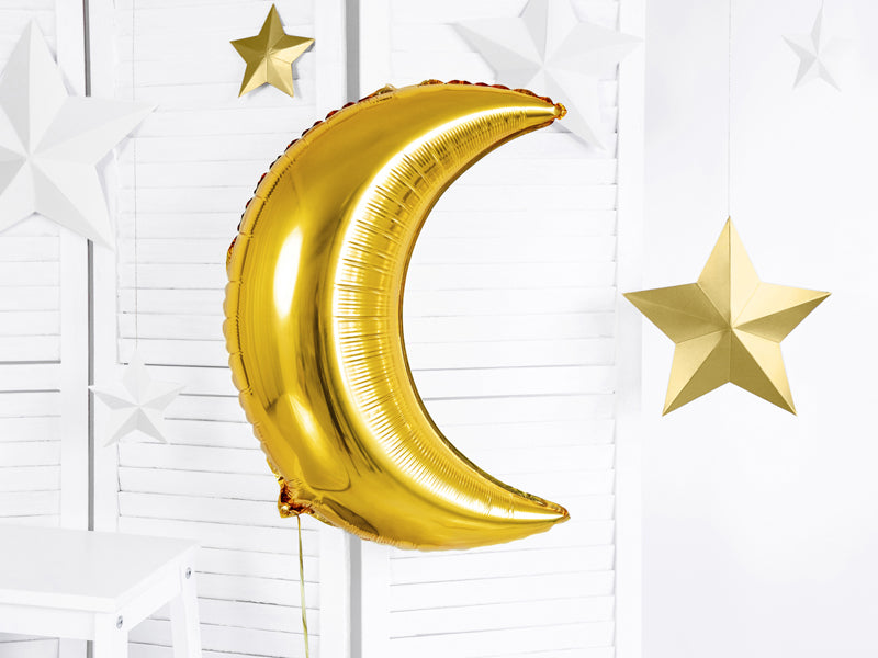 Gold Moon Foil Balloon