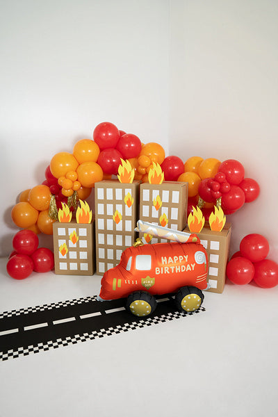 Foil Balloon Fire truck