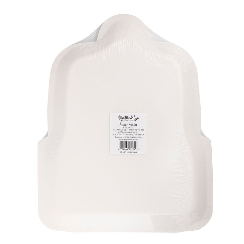 Backpack Plate Set