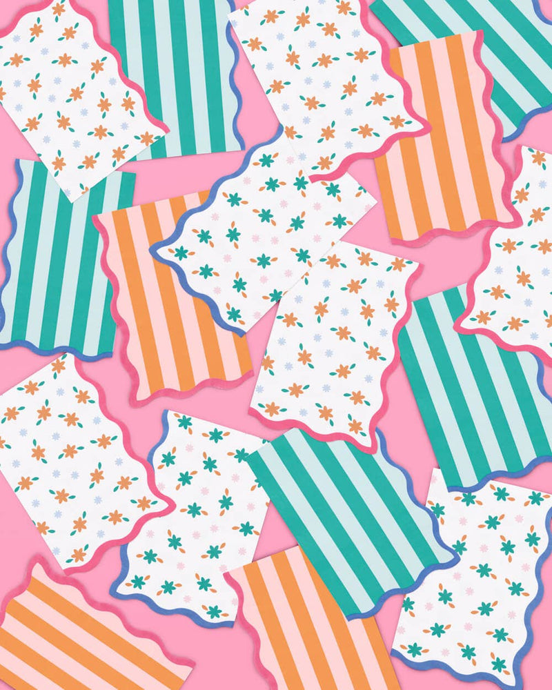 Italian Summer Napkins, Bachelorette, Birthday Supplies