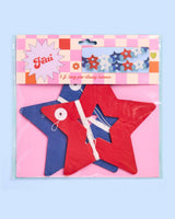Star Spangled Banner - set of 2 paper banners, USA, 4th of July