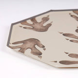 Dinosaur Collection – Dinosaur Footprint Large Plates | Joy Ladder Premium Partyware